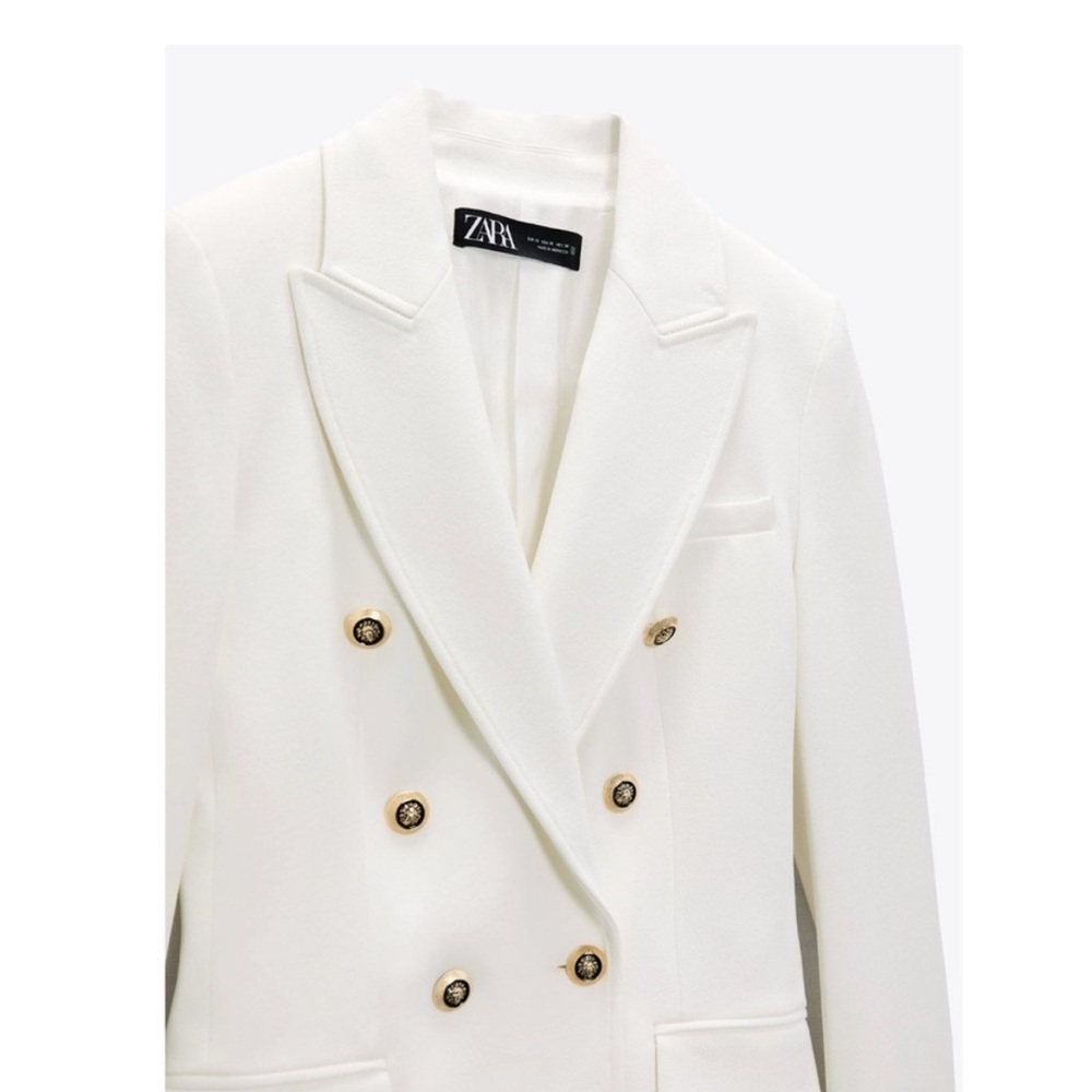 Zara tailored double breasted blazer - Picture 12 of 12